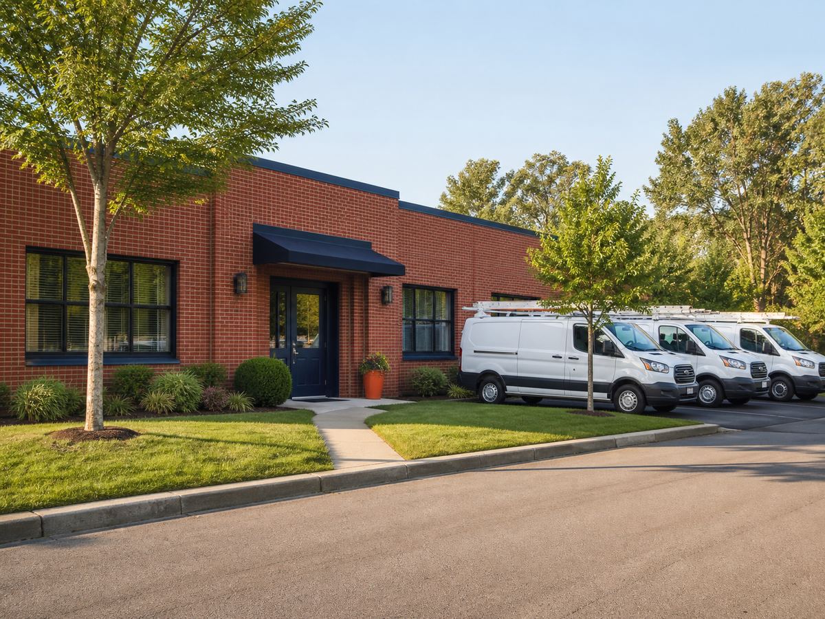 Springfield Home Services office and service vans