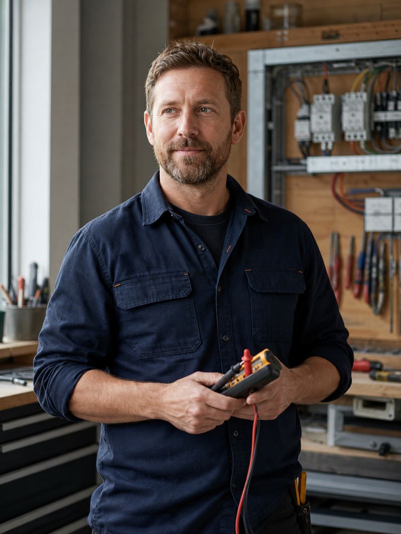 Tomas Berg, master electrician
